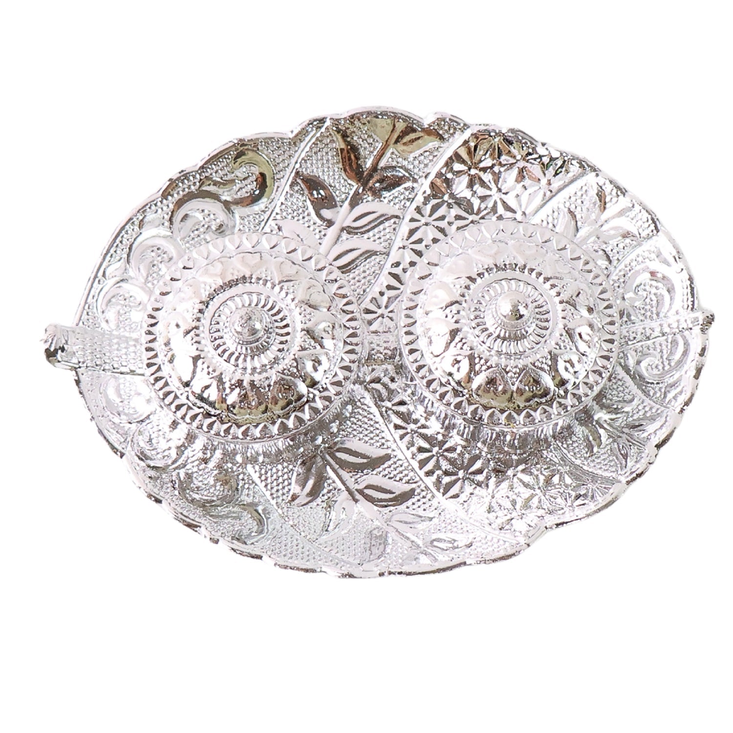 Leaf Shape Special Puja Thali (1 Pc / Mix Design) Leaf Shape Special Puja Thali (1 Pc / Mix Design)
